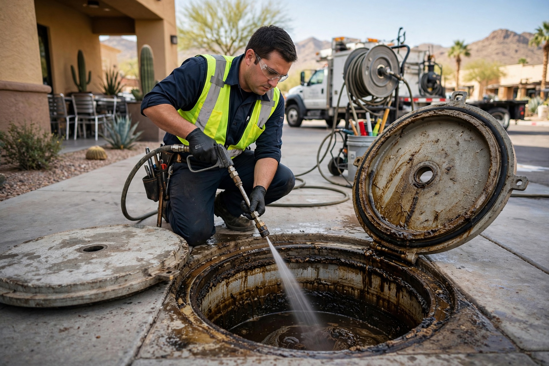 Commercial Grease Trap & Kitchen Drain Jetting Guidelines for Tempe Restaurants