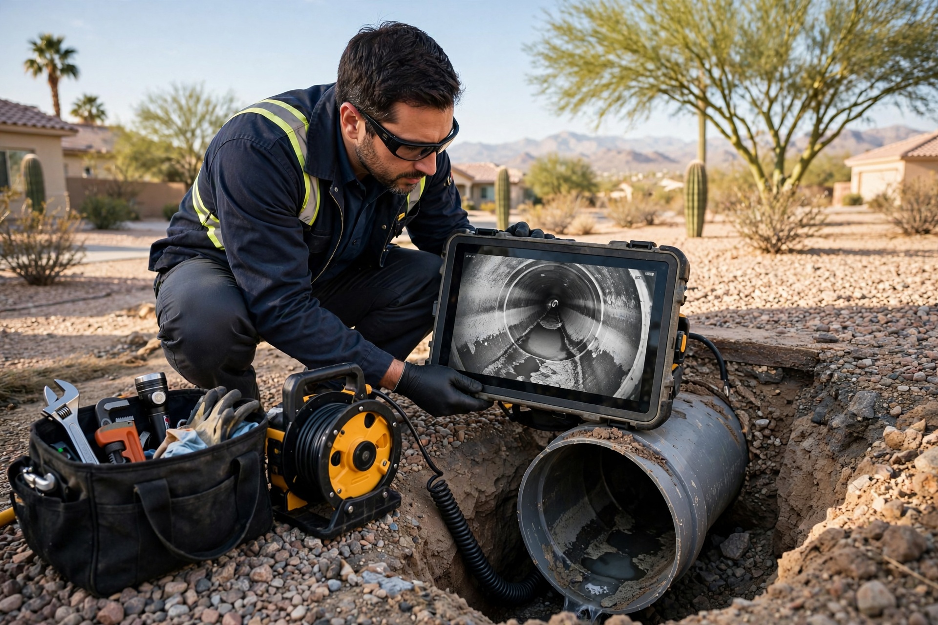 Understanding Sewer Line Bellies & Sags: Causes, Signs, and Fixes in Tempe