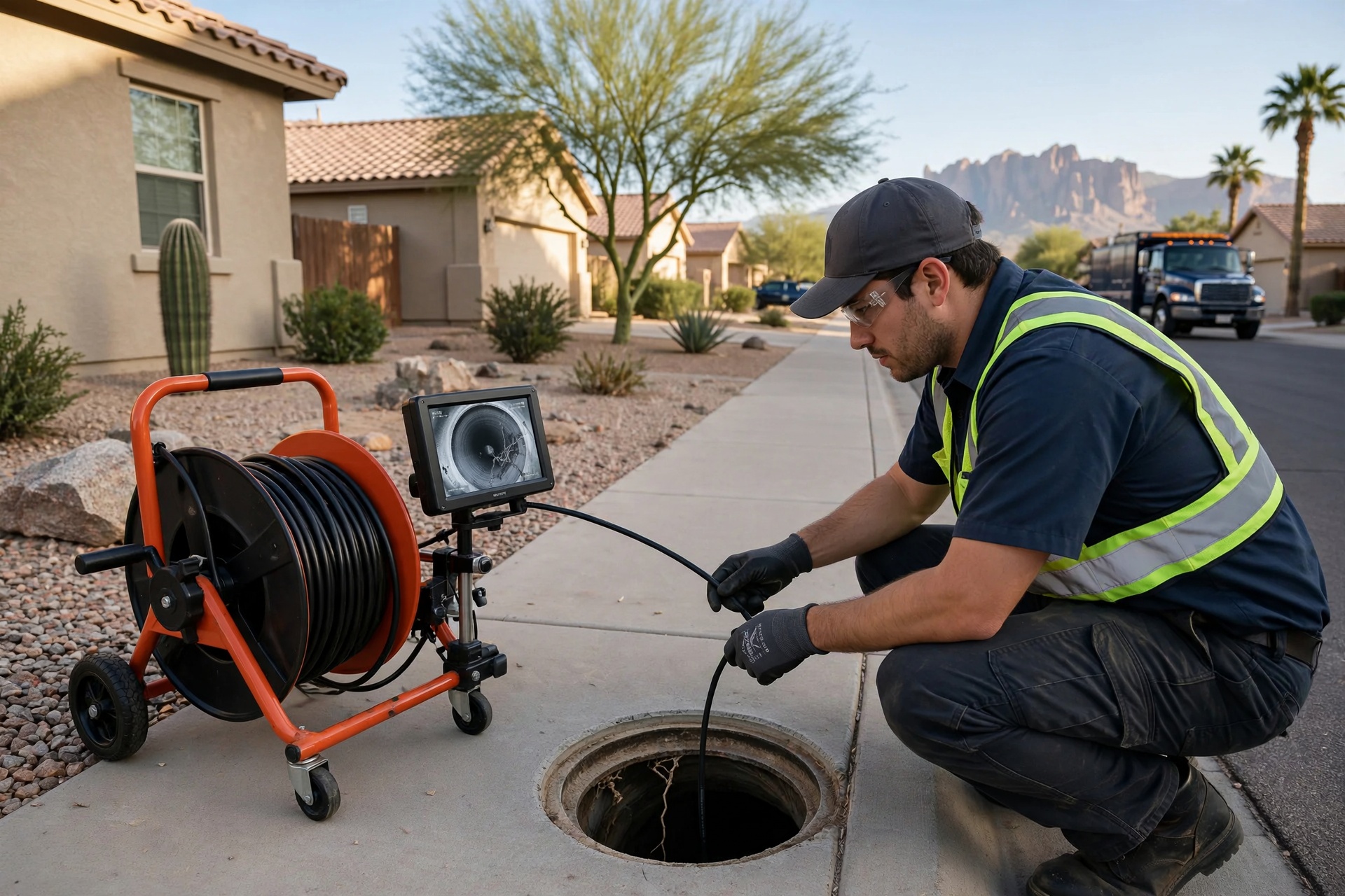 Sewer & Drain Cleaning in North Tempe
